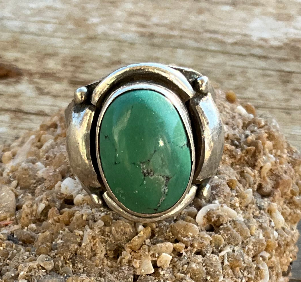 Tibetan Turquoise Ring - Pyāra Designs