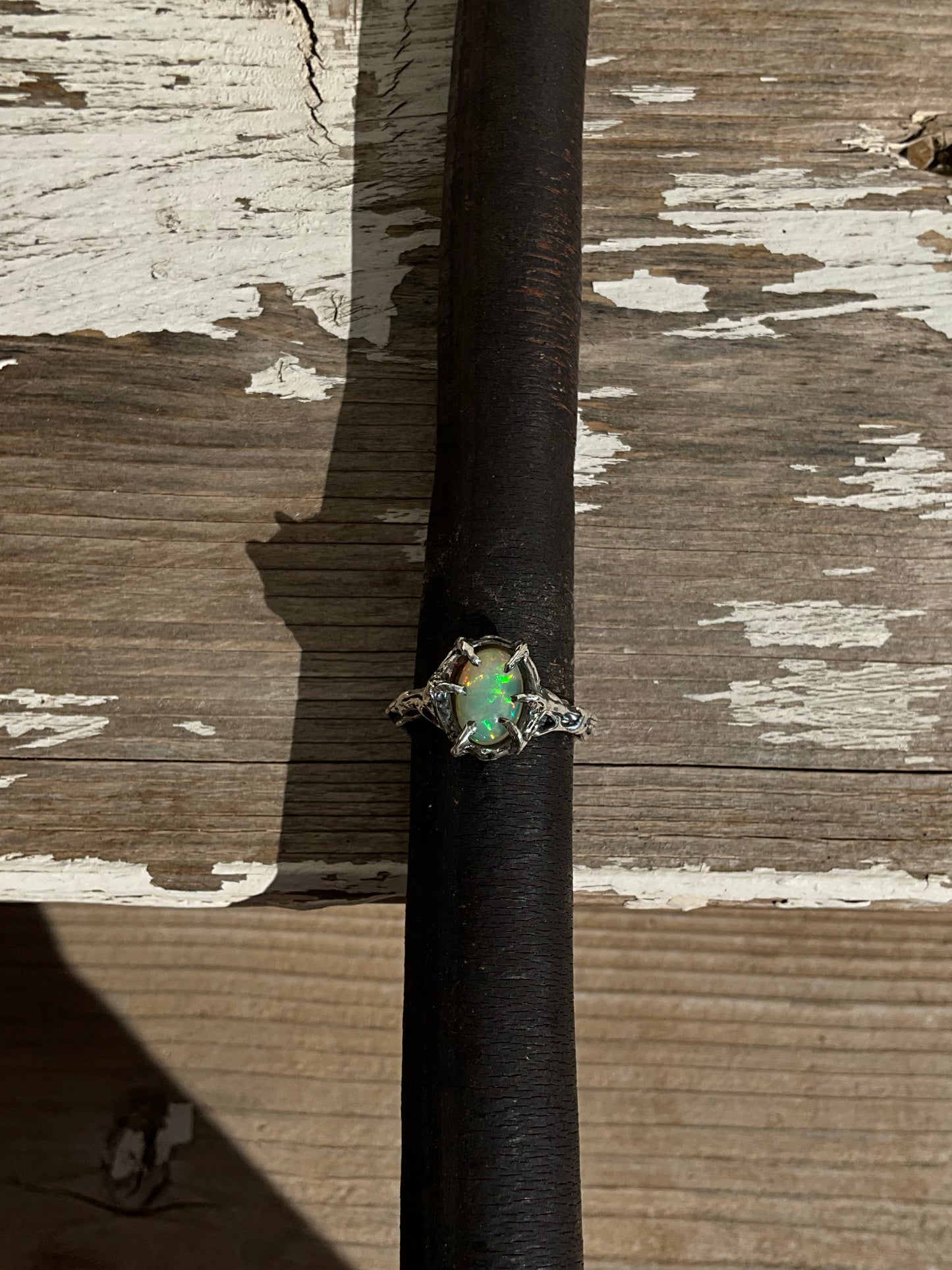 N.5 Ethiopian Opal Unique Ring - Pyāra Designs