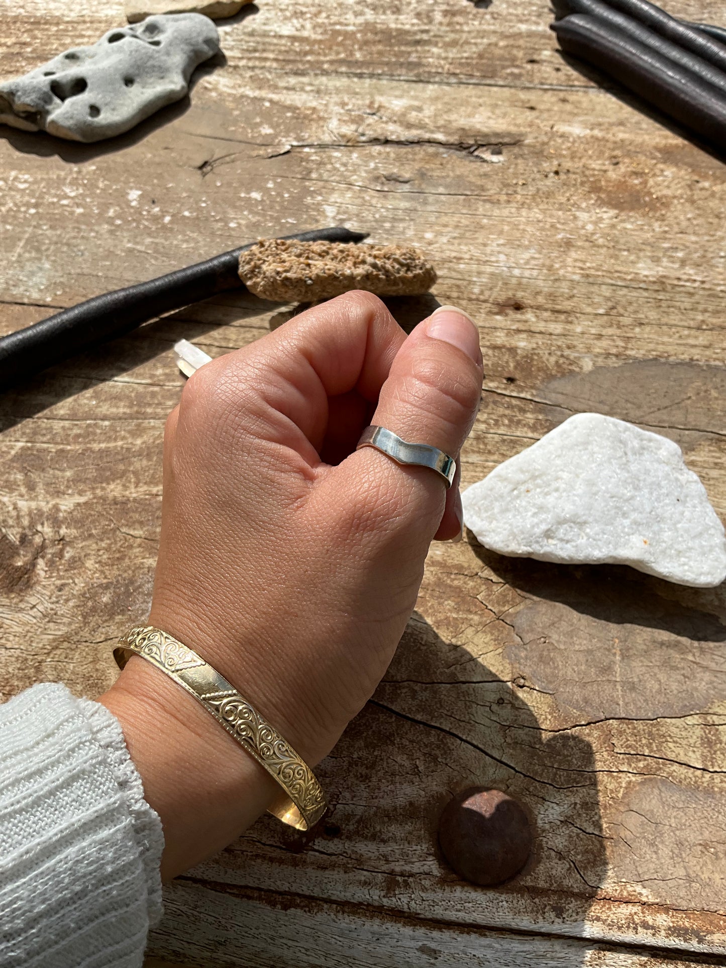 Cleo Sterling Ring