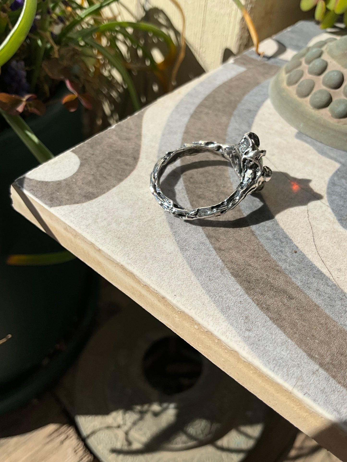 N.5 Ethiopian Opal Unique Ring - Pyāra Designs