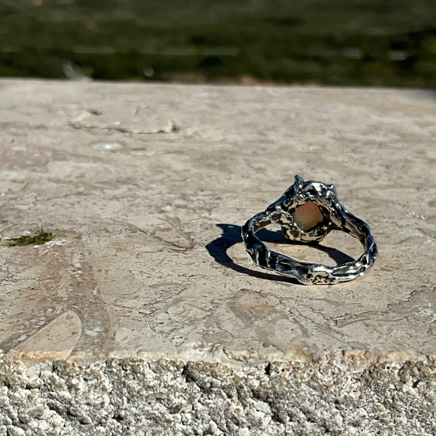 N.5 Ethiopian Opal Unique Ring - Pyāra Designs