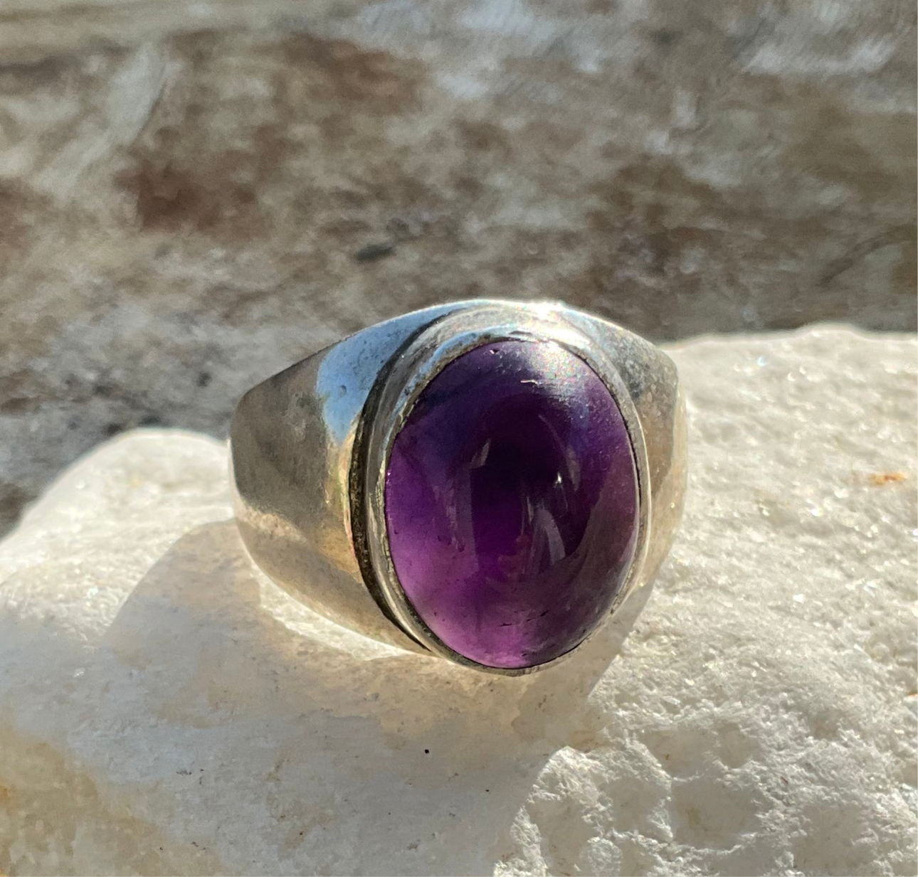 Amethysts Ring 2 - Pyāra Designs