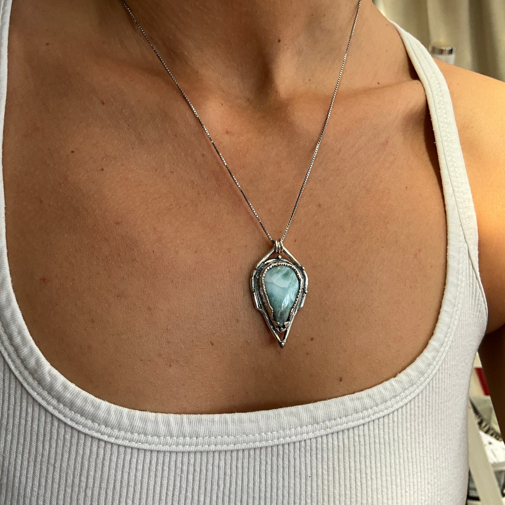 N.13 Larimer Ocean Queen Nacklace - Pyāra Designs