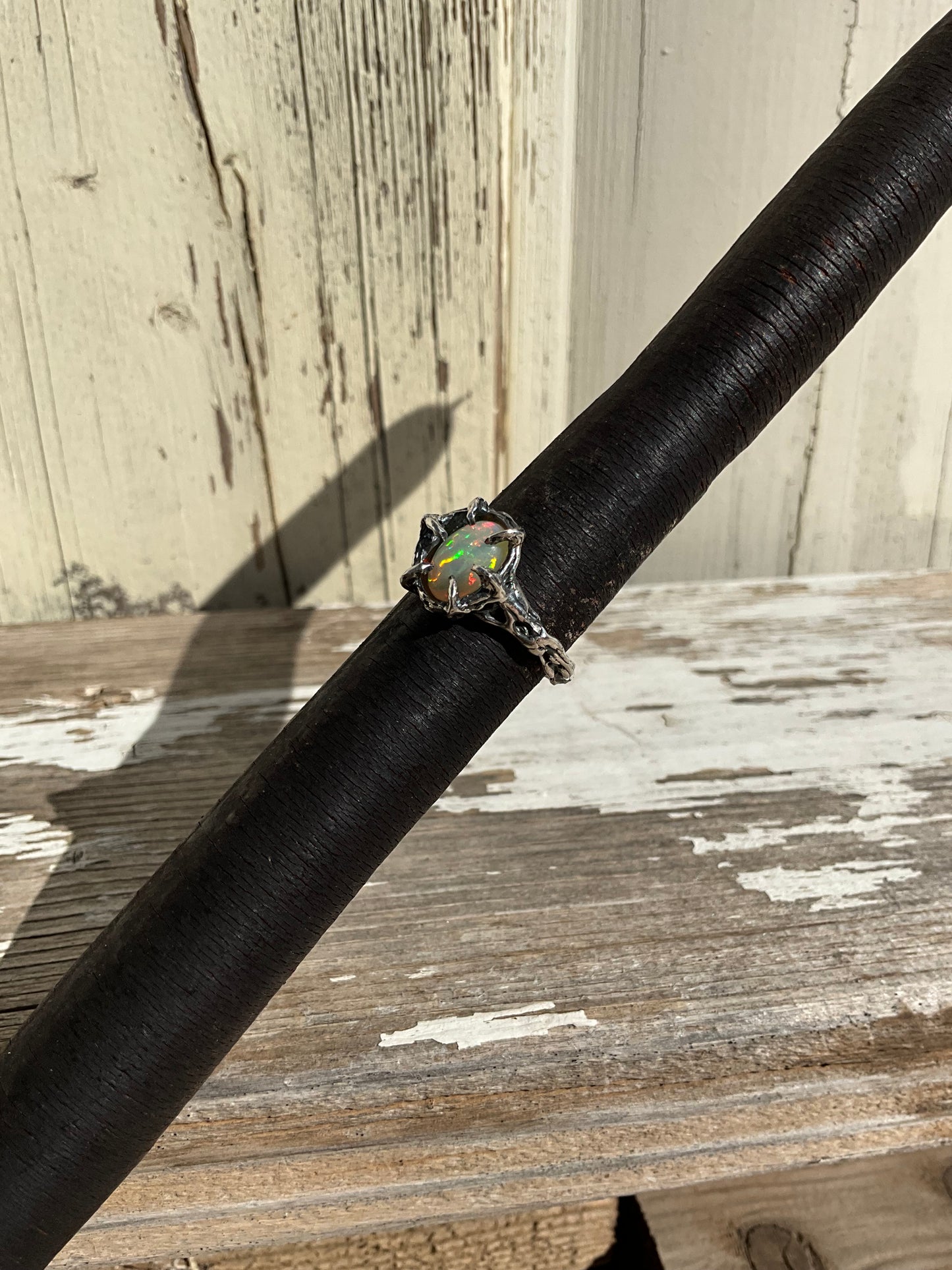 N.5 Ethiopian Opal Unique Ring - Pyāra Designs
