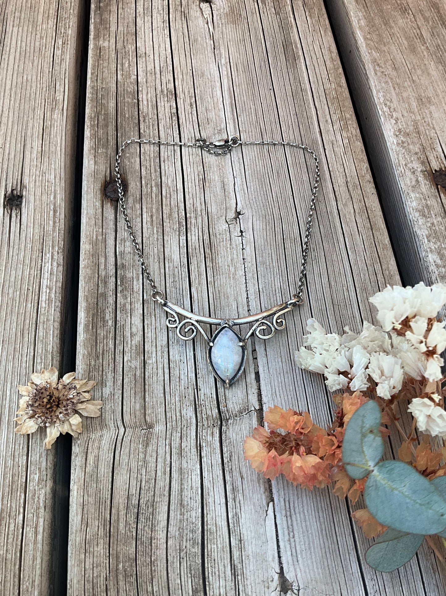 N.9 The Princess Moon Choker - Pyāra Designs