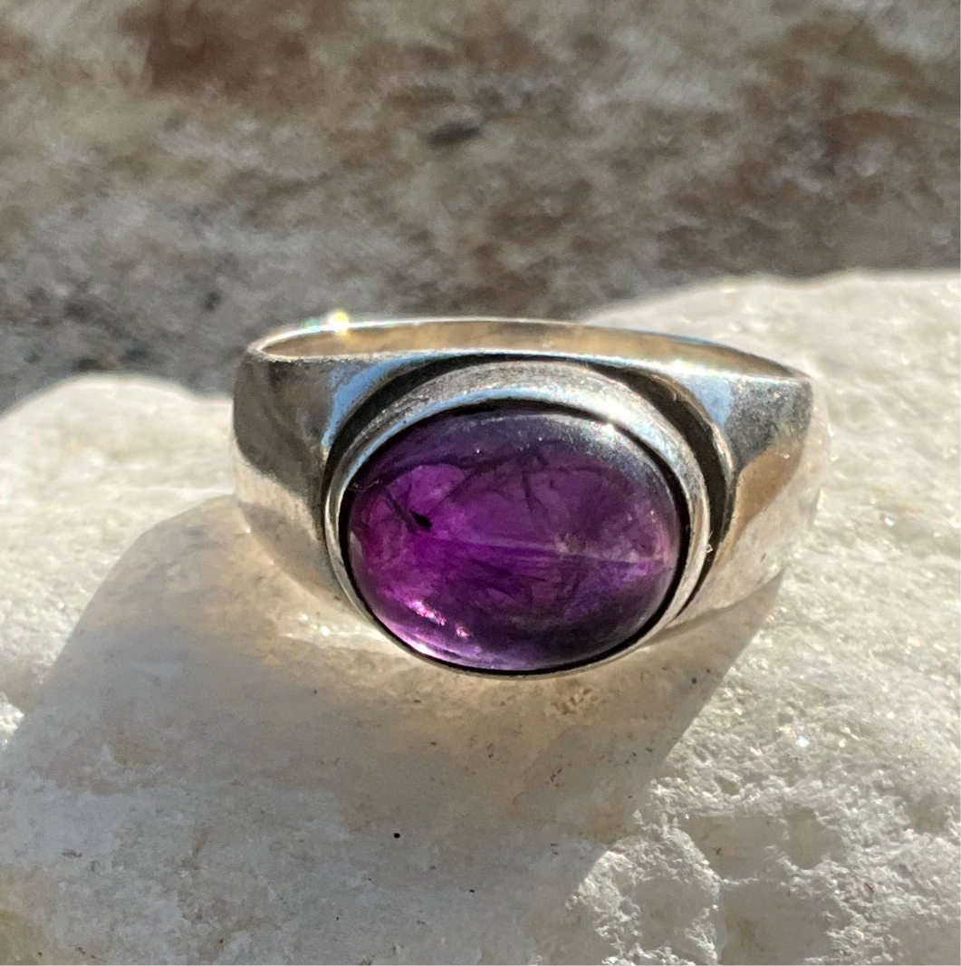 Amethysts Ring 1 - Pyāra Designs