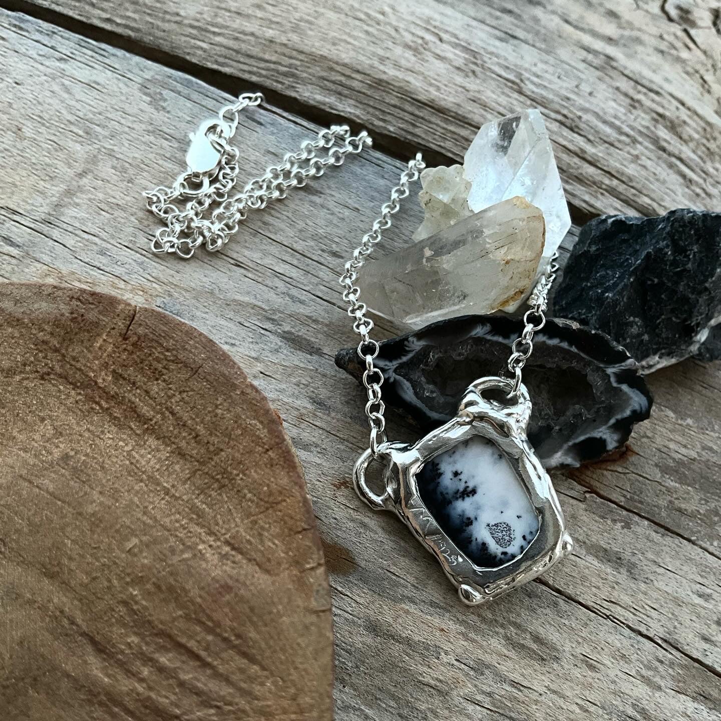 N.19 Agat Denderite “As You” Classy Nacklace - Pyāra Designs
