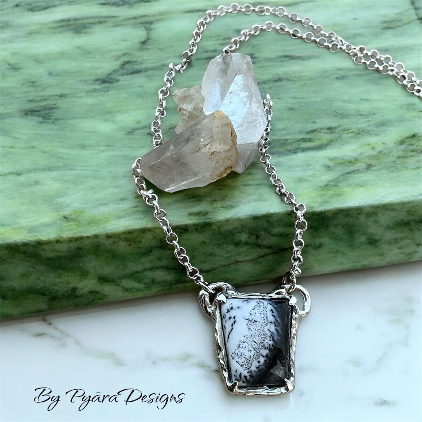 N.19 Agat Denderite “As You” Classy Nacklace - Pyāra Designs