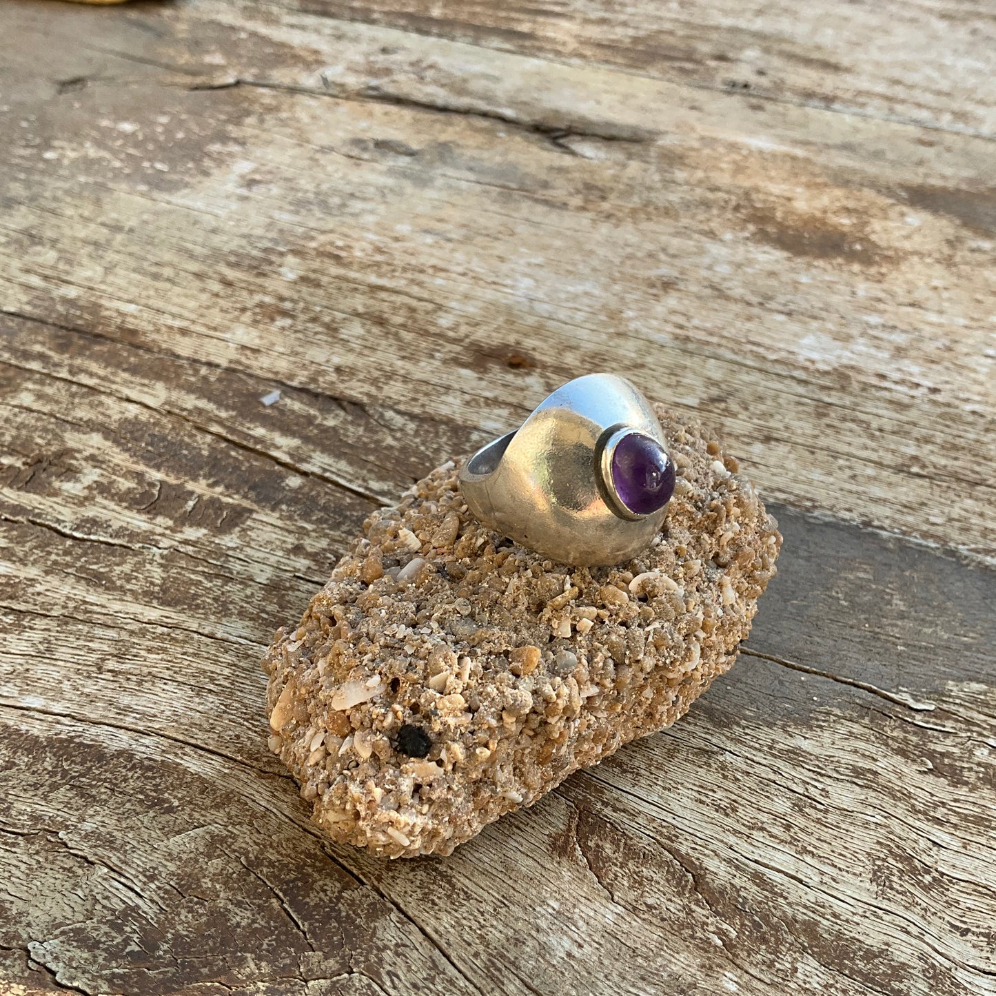 Amethysts Massive Ring - Pyāra Designs