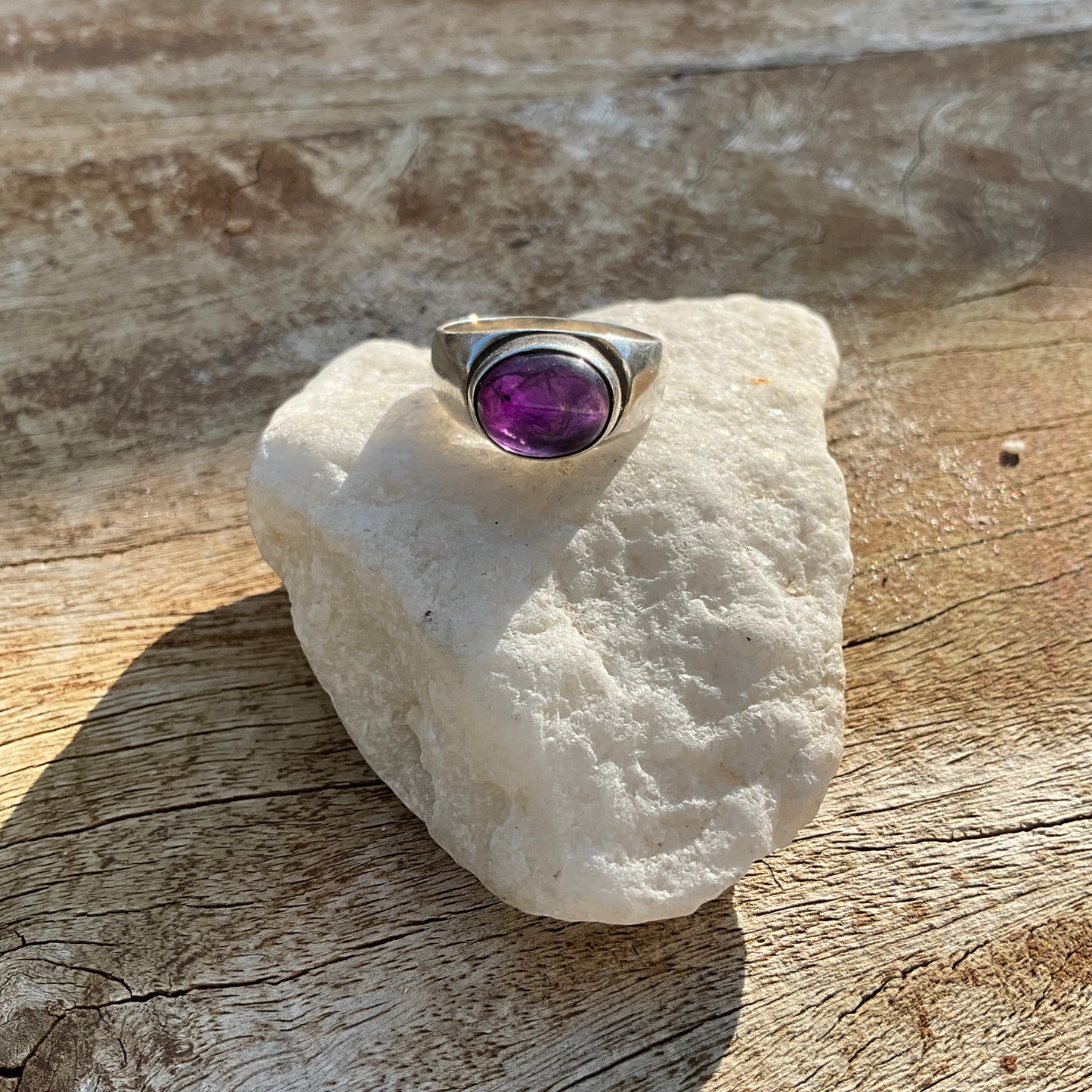 Amethysts Ring 1 - Pyāra Designs