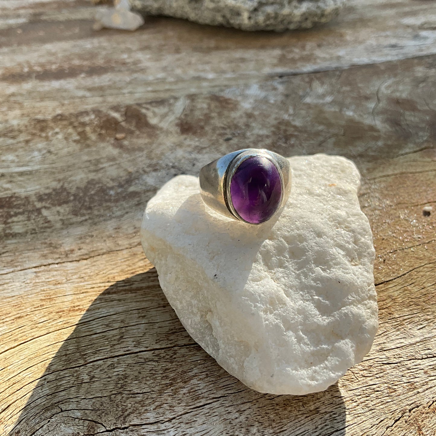 Amethysts Ring 2 - Pyāra Designs