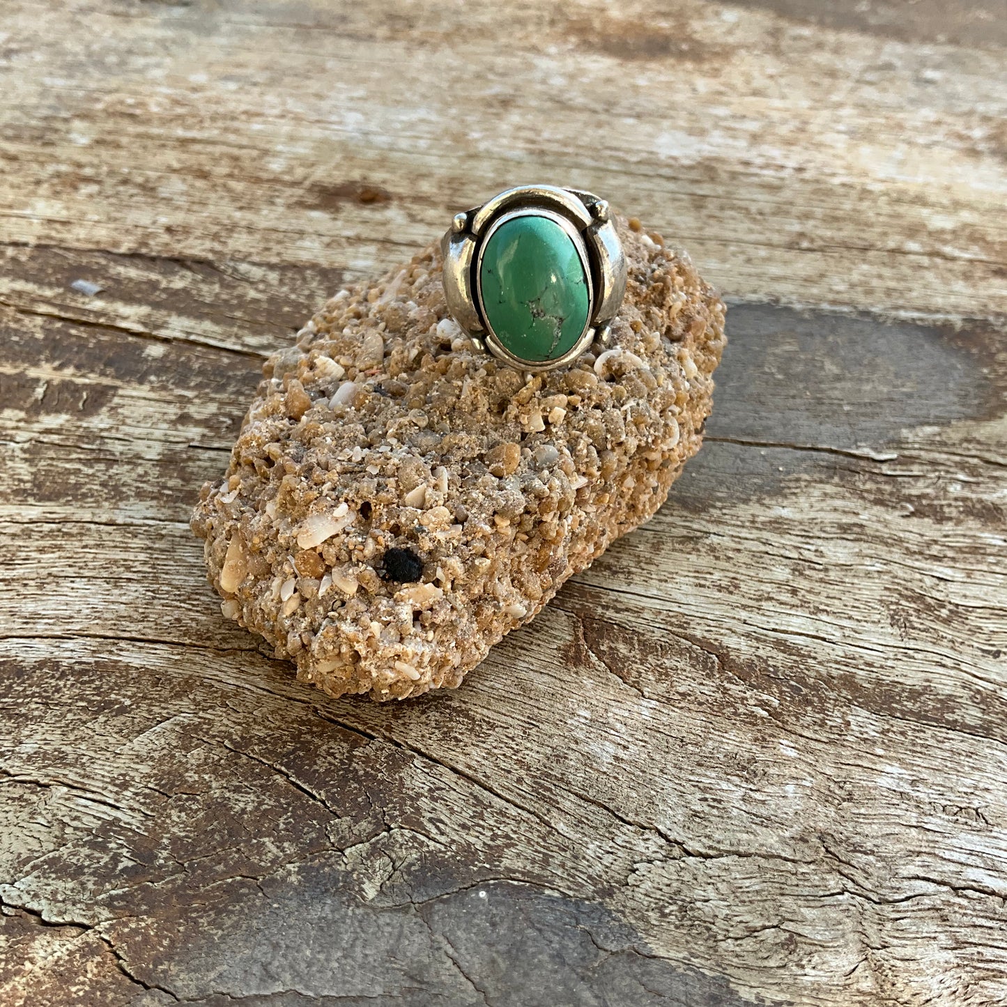 Tibetan Turquoise Ring - Pyāra Designs