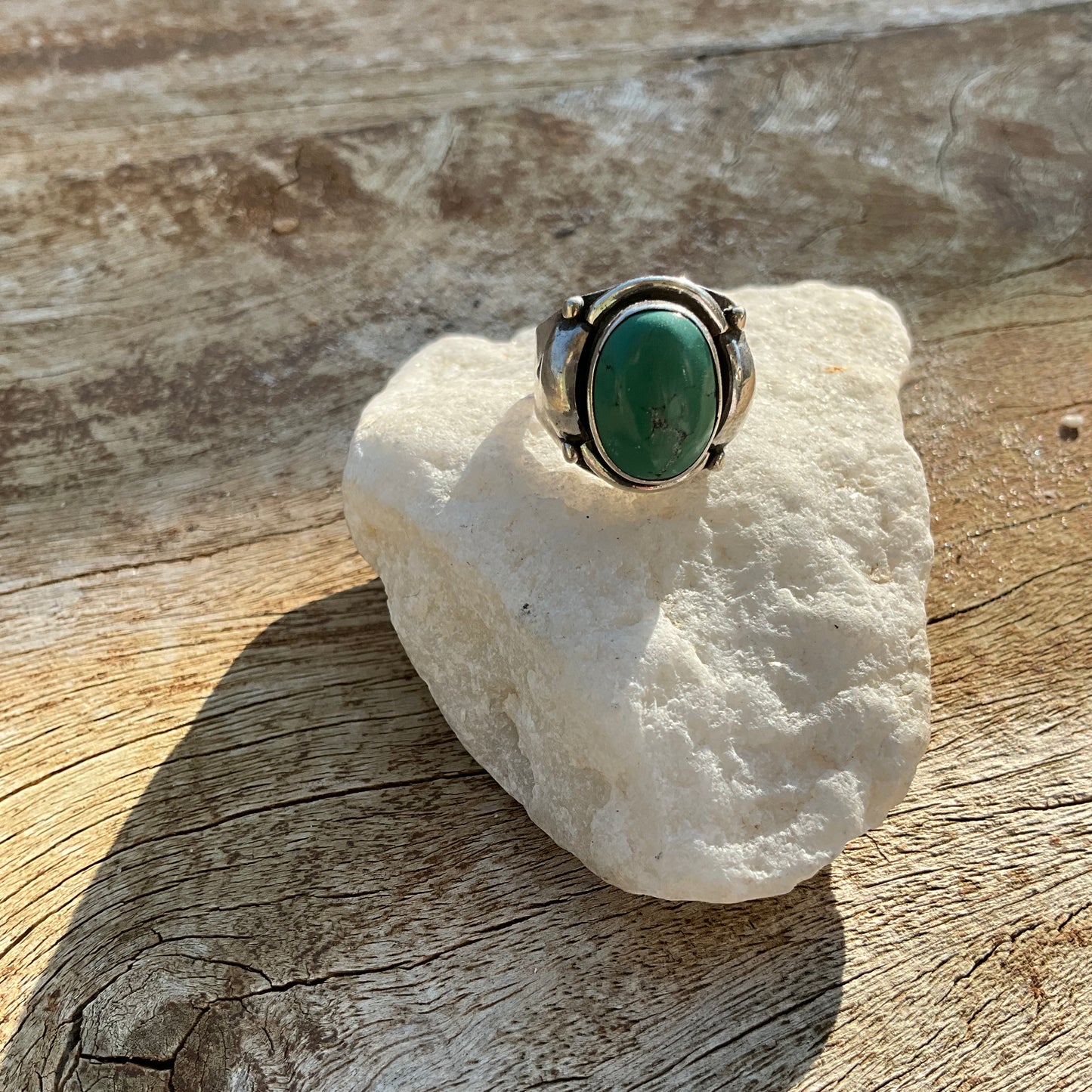 Tibetan Turquoise Ring - Pyāra Designs