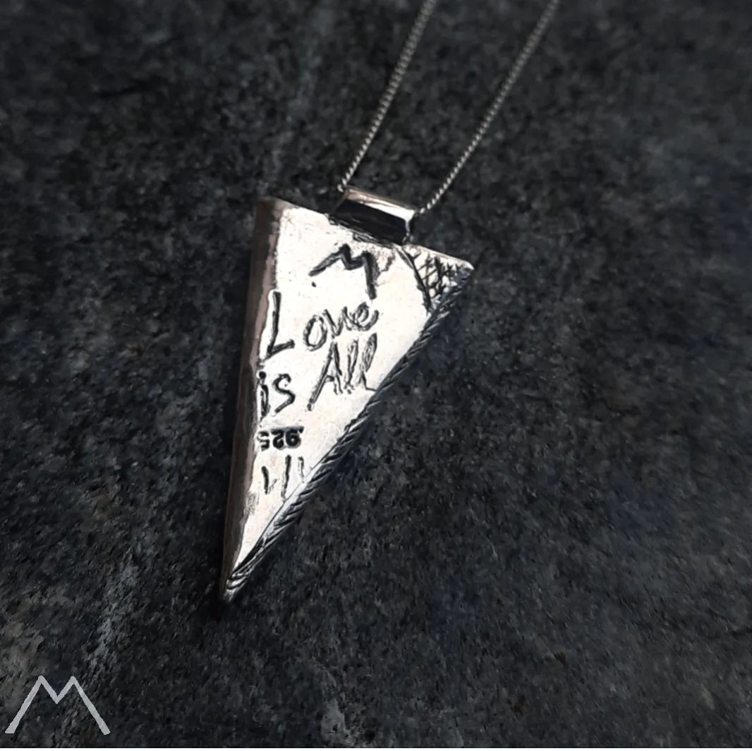 Love Is All Sterling Necklace - Pyāra Designs