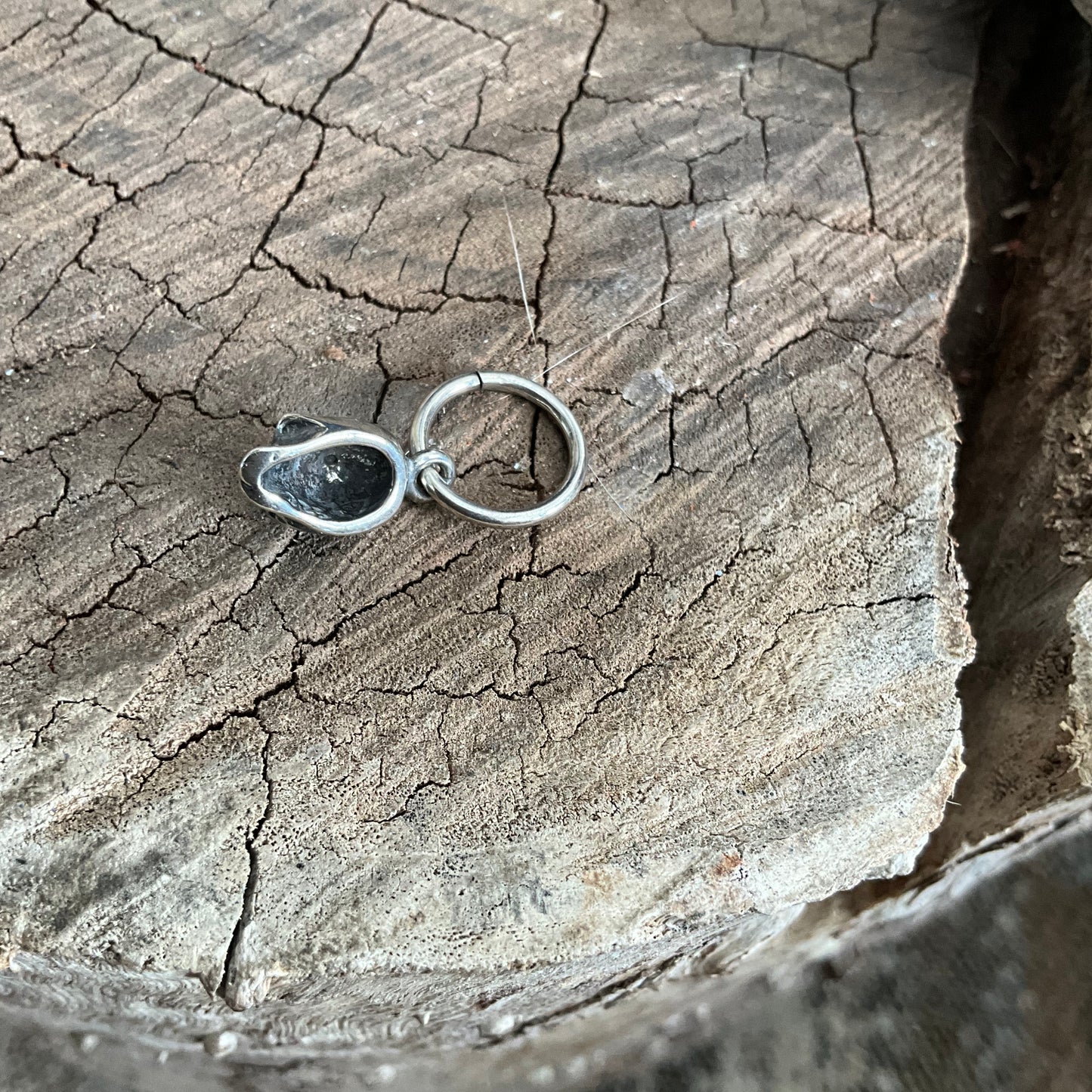 Skull Hoop Bally Pircing - Pyāra Designs