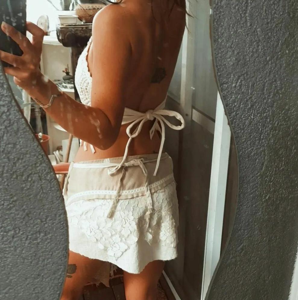 Angel Lace white Top - Pyāra Designs