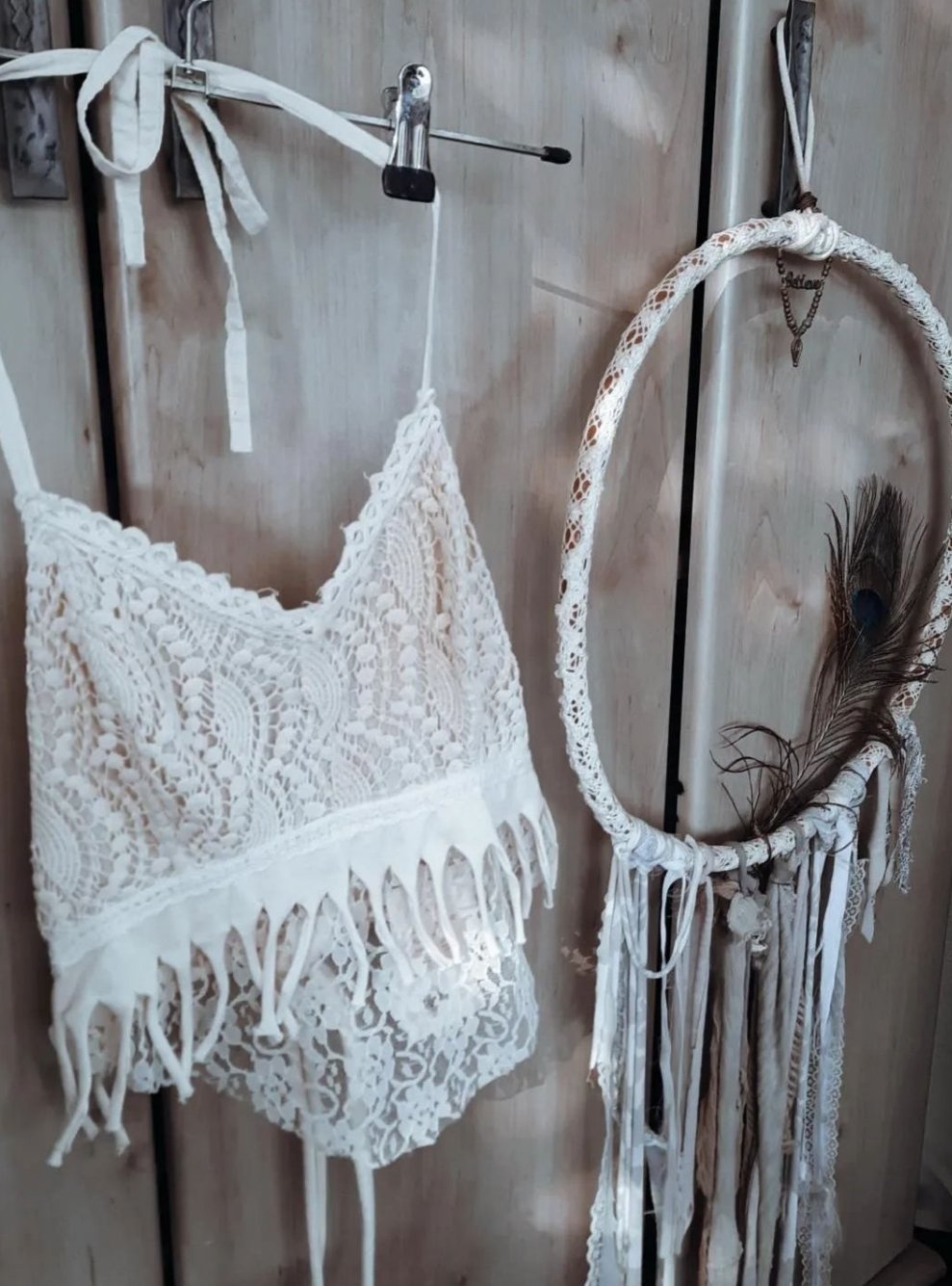 Angel Lace white Top - Pyāra Designs