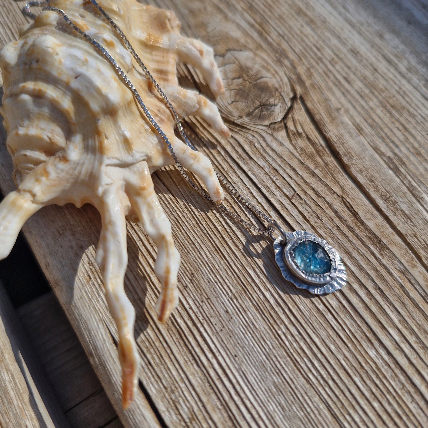 Blue Kyanite Necklace