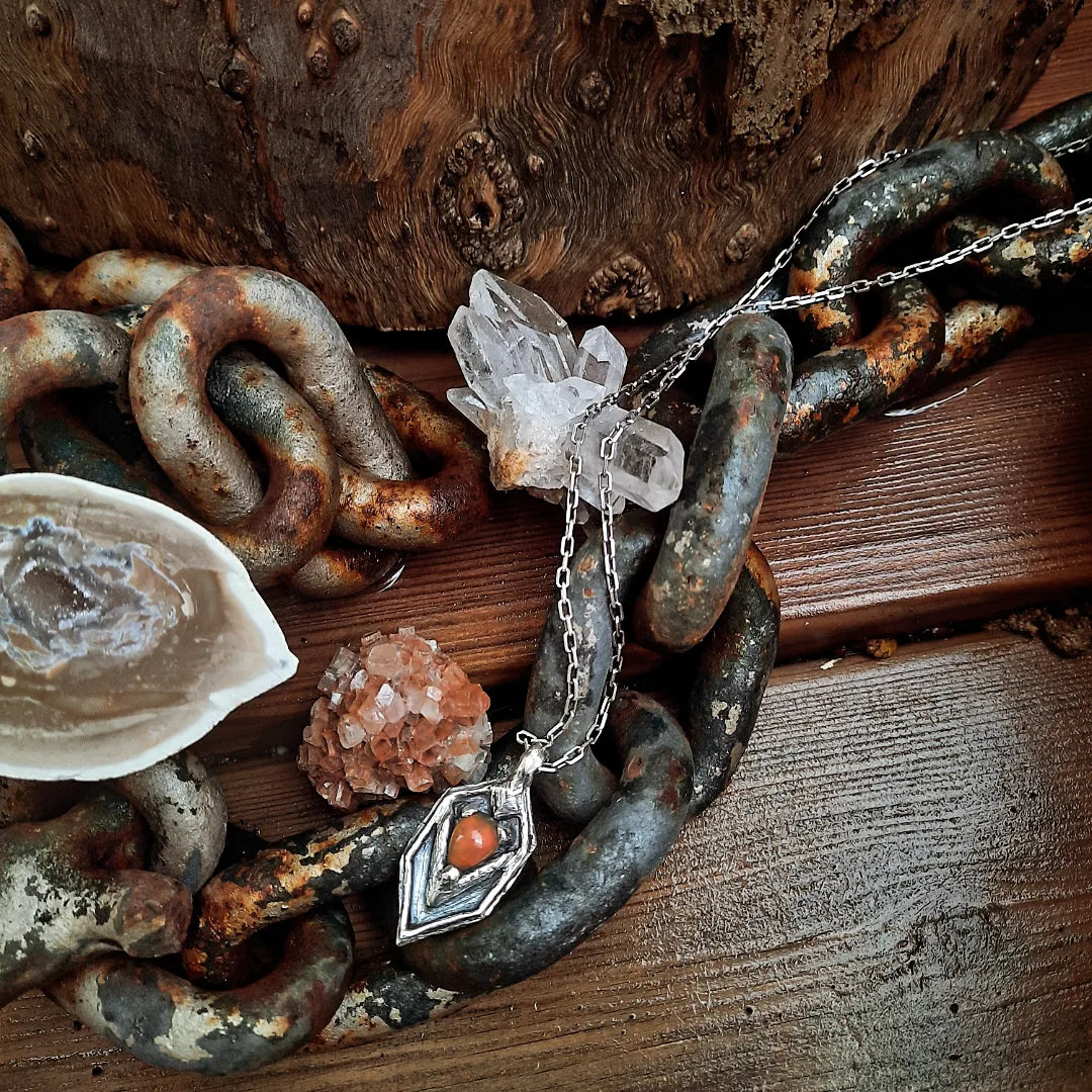 1/1 Massive Warrior Neck Ethiopian Opal - Pyāra Designs