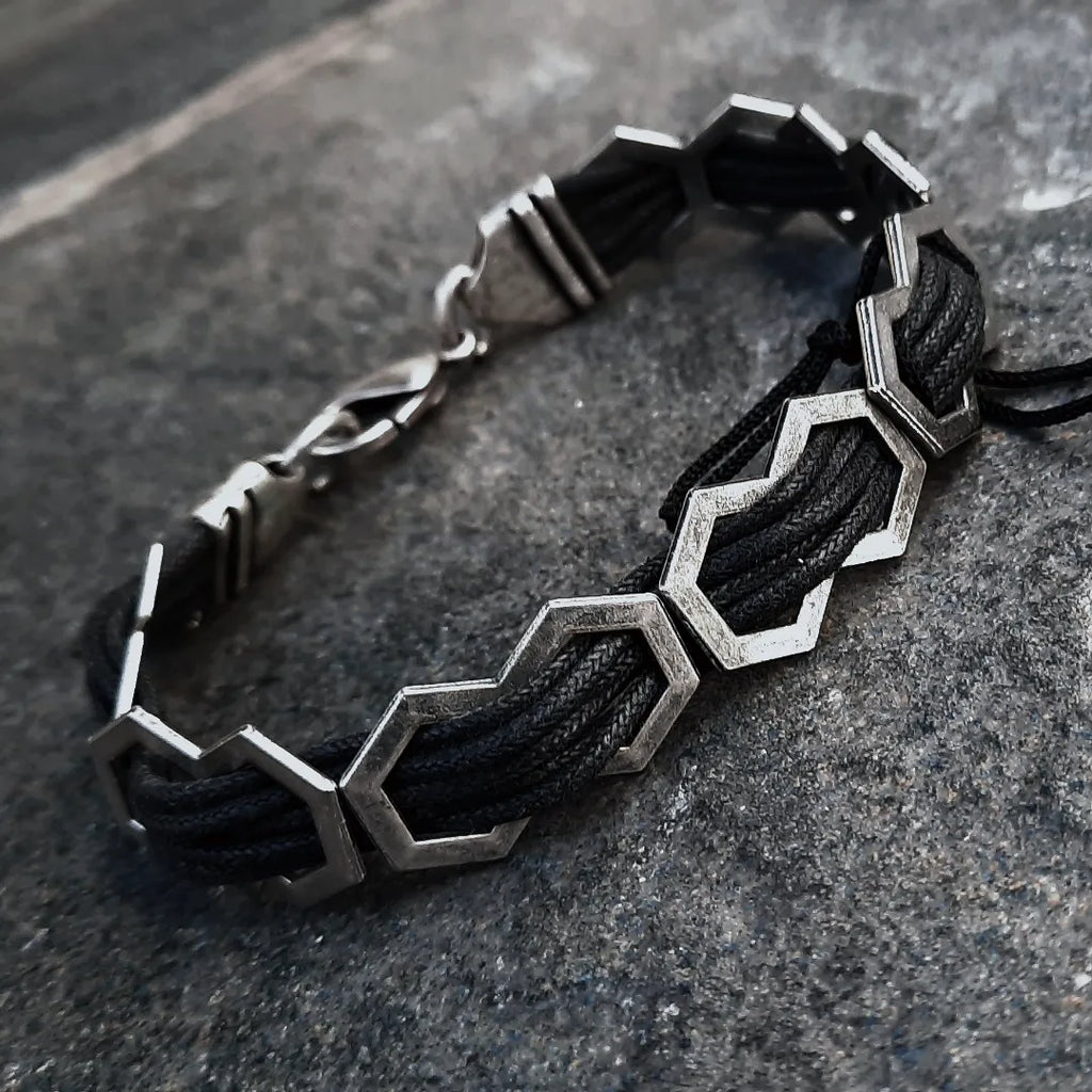For Him Geometric Bracelet