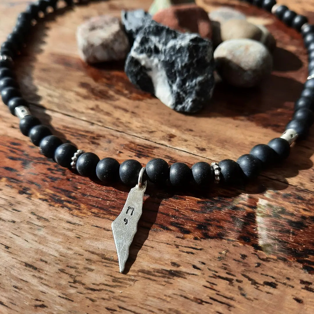 Israel Land Chai Sterling Necklace - Pyāra Designs