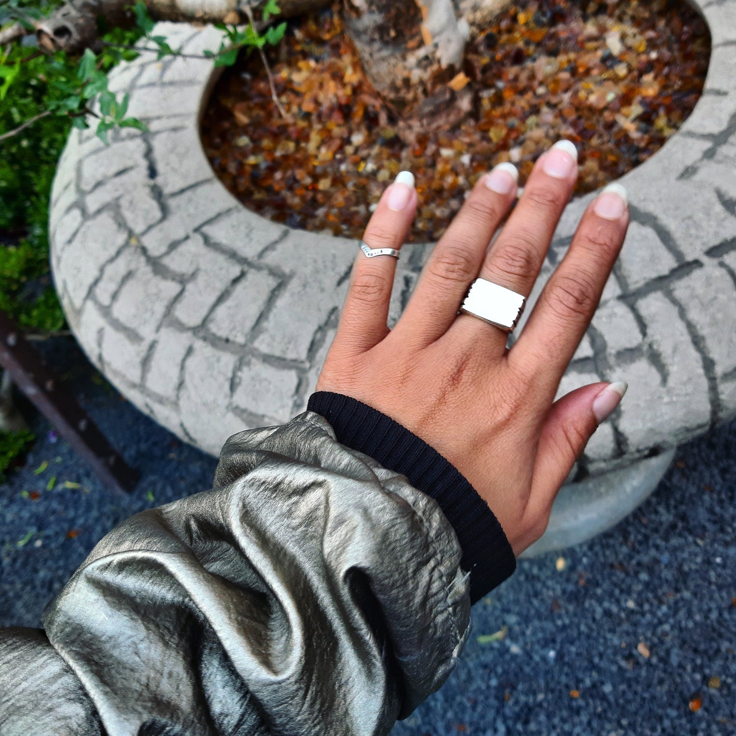 III XO RING 2 SIDE - Pyāra Designs