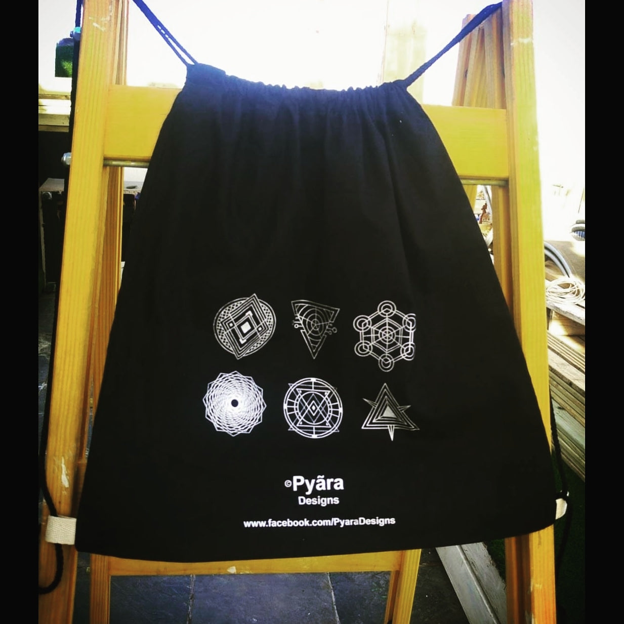 Geometry pattern Beach Bag - Pyāra Designs