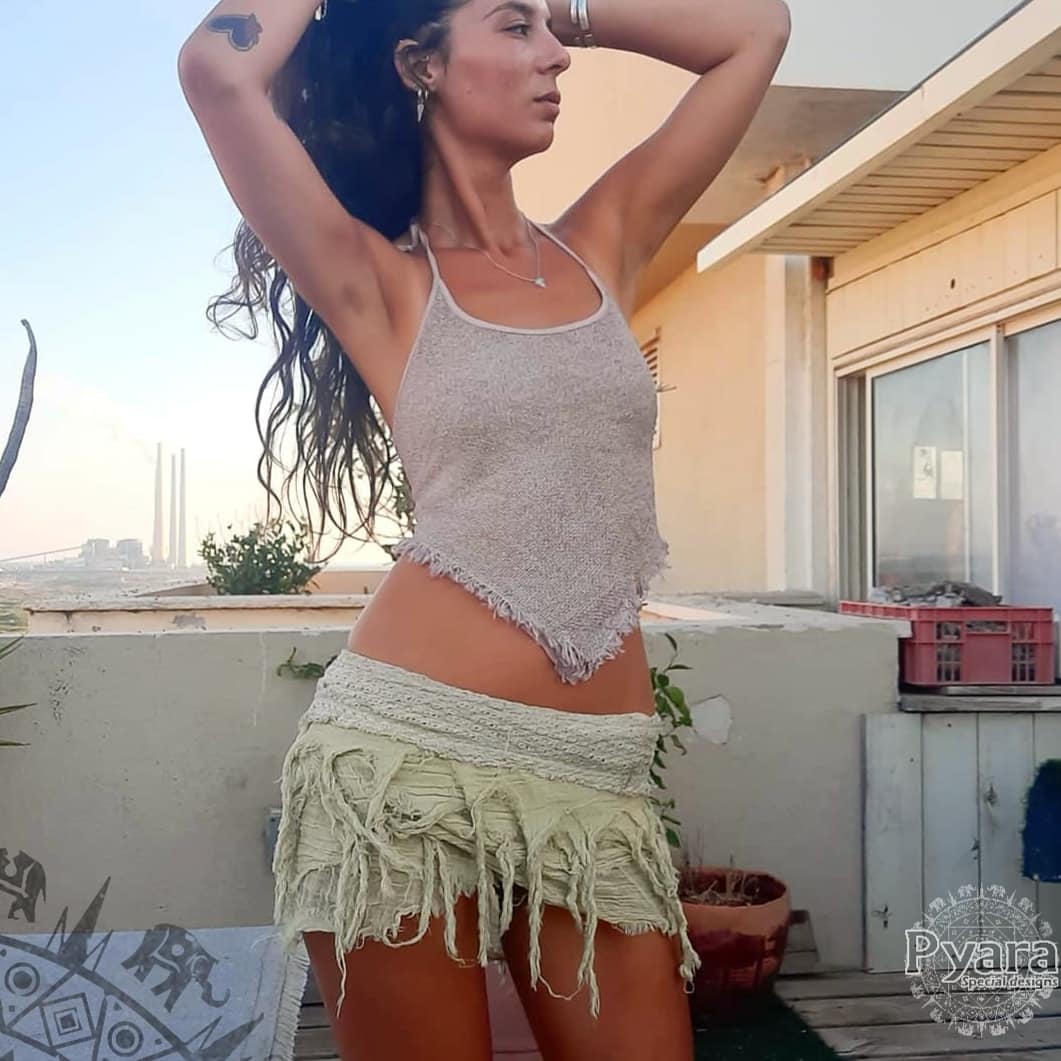 Light Pink Aliya Top - Pyāra Designs