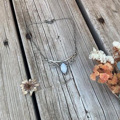 N.9 The Princess Moon Choker - Pyāra Designs