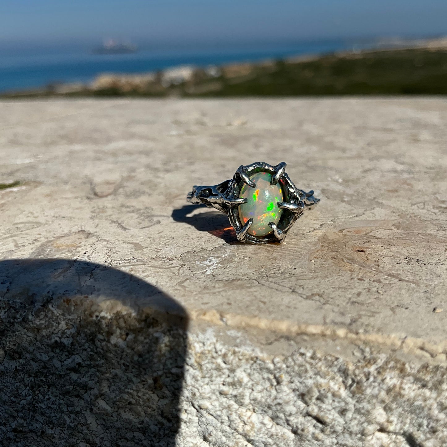 N.5 Ethiopian Opal Unique Ring