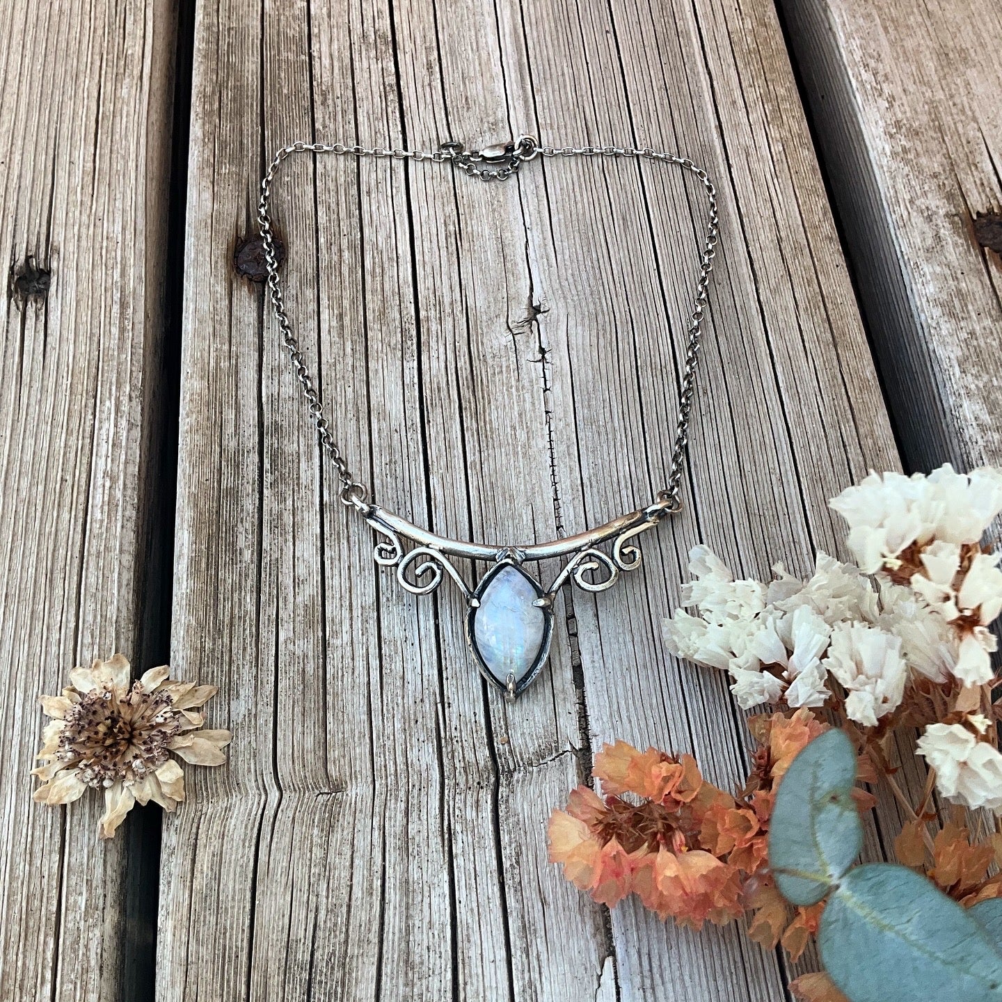 N.9 The Princess Moon Choker - Pyāra Designs