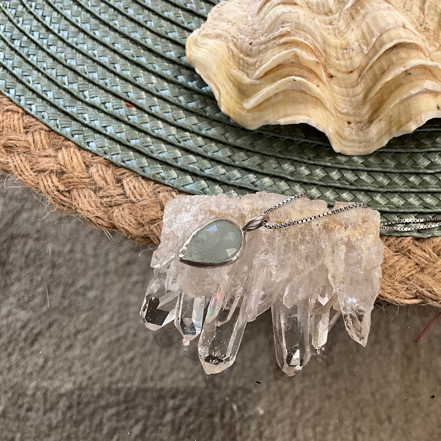 Aquamarine Necklace