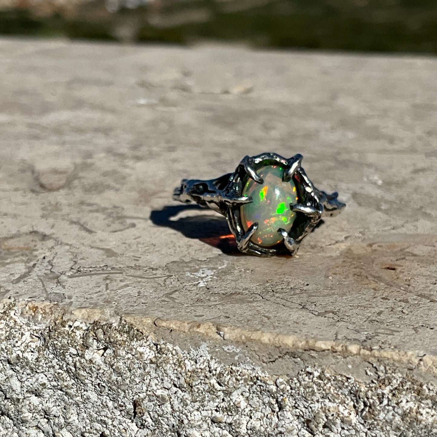 N.5 Ethiopian Opal Unique Ring