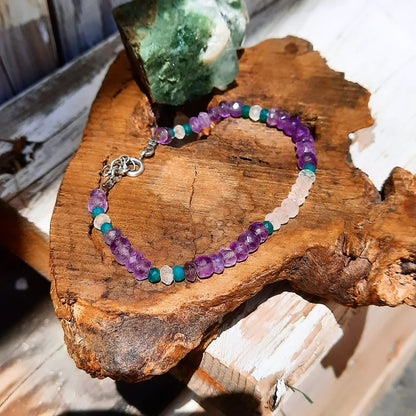 Jasmine Gemstone Bracelet - Pyāra Designs