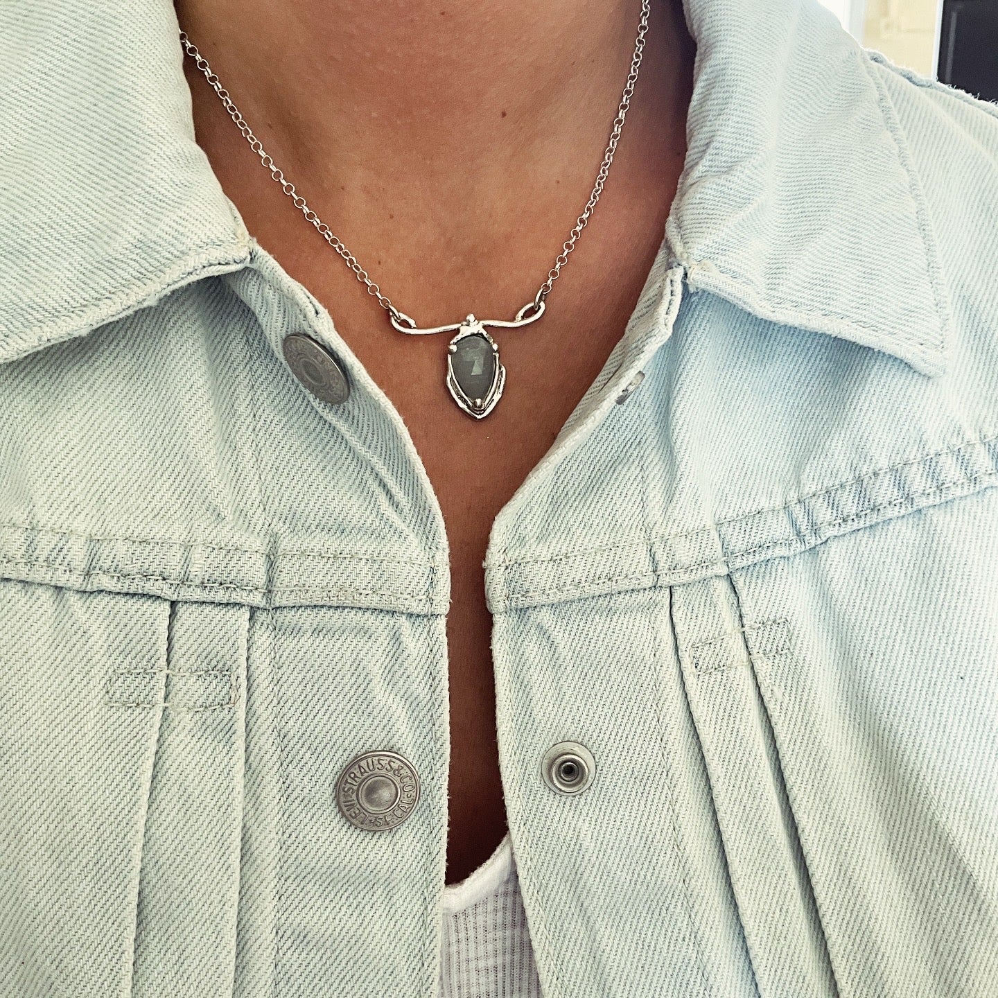 Classic Aquamarine Bella Choker