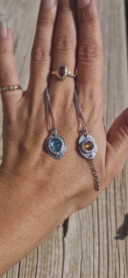 Orange Kyanite Necklace