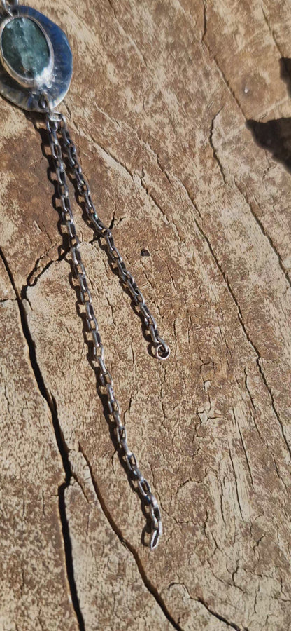 Mint Kyanite Aurora Necklace