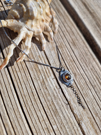 Orange Kyanite Necklace