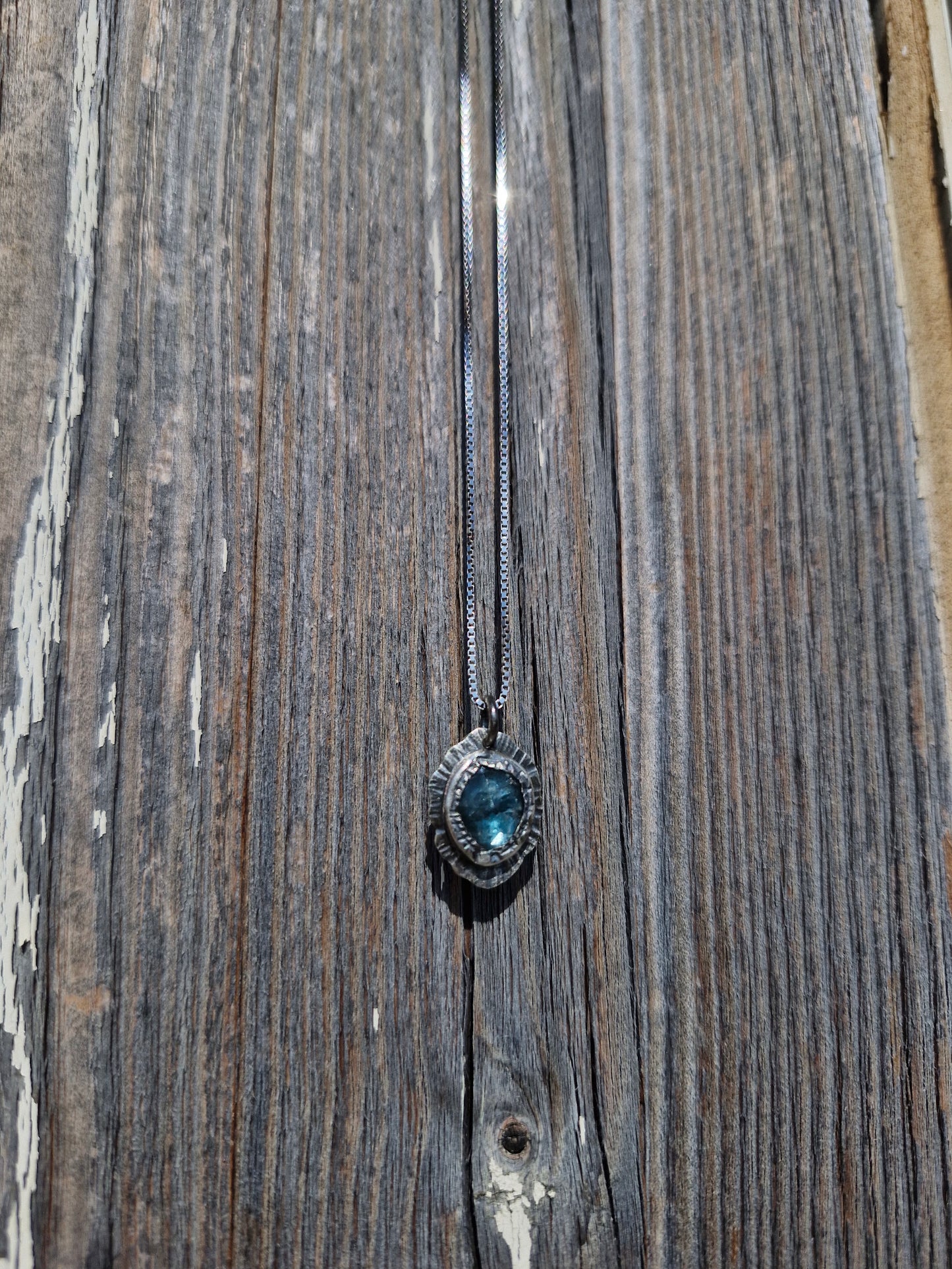 Blue Kyanite Necklace