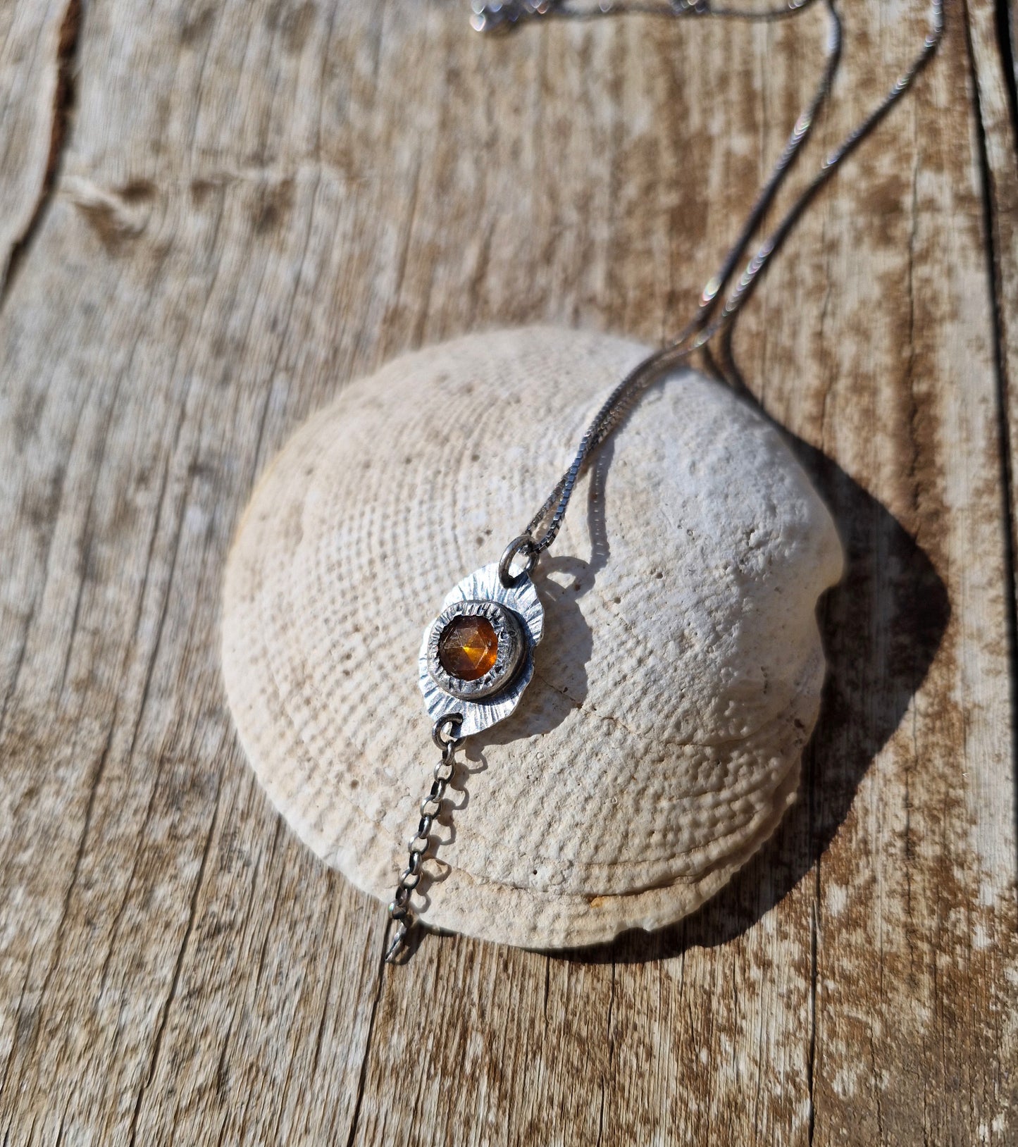 Orange Kyanite Necklace