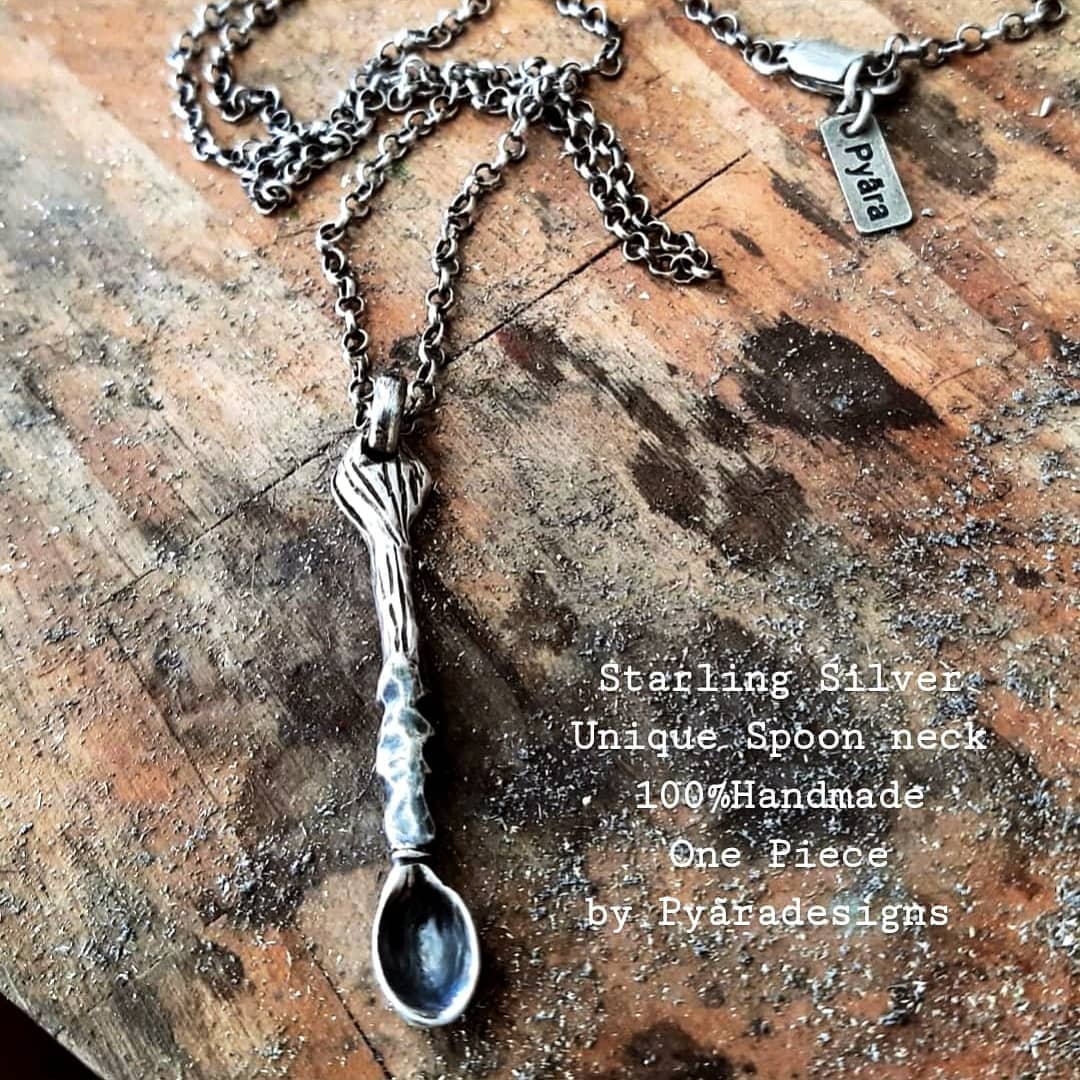 1/1 Master Piece Sterling Silver Spoon - Pyāra Designs